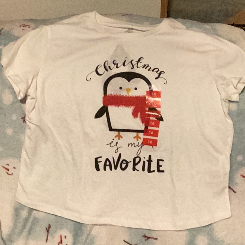 CHRISTMAS Short Sleeved Tee “Christmas is my FAVORITE “